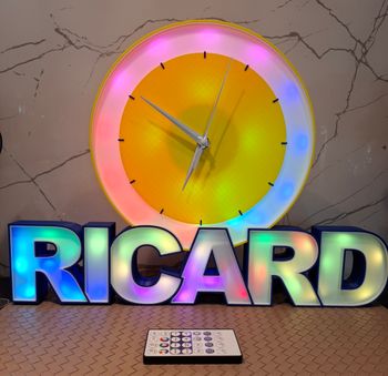 Lampe Horloge Led Ricard