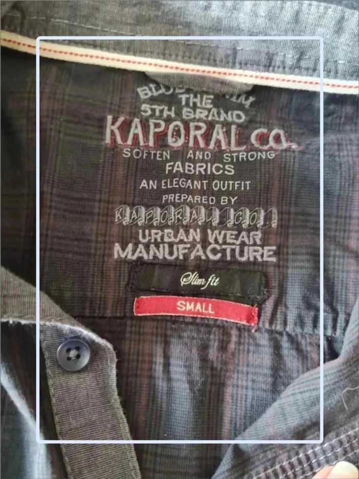 Chemise kaporal - photo numéro 3