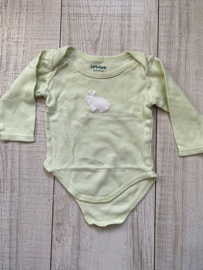 Lot body à manches longues lapin - photo numéro 3