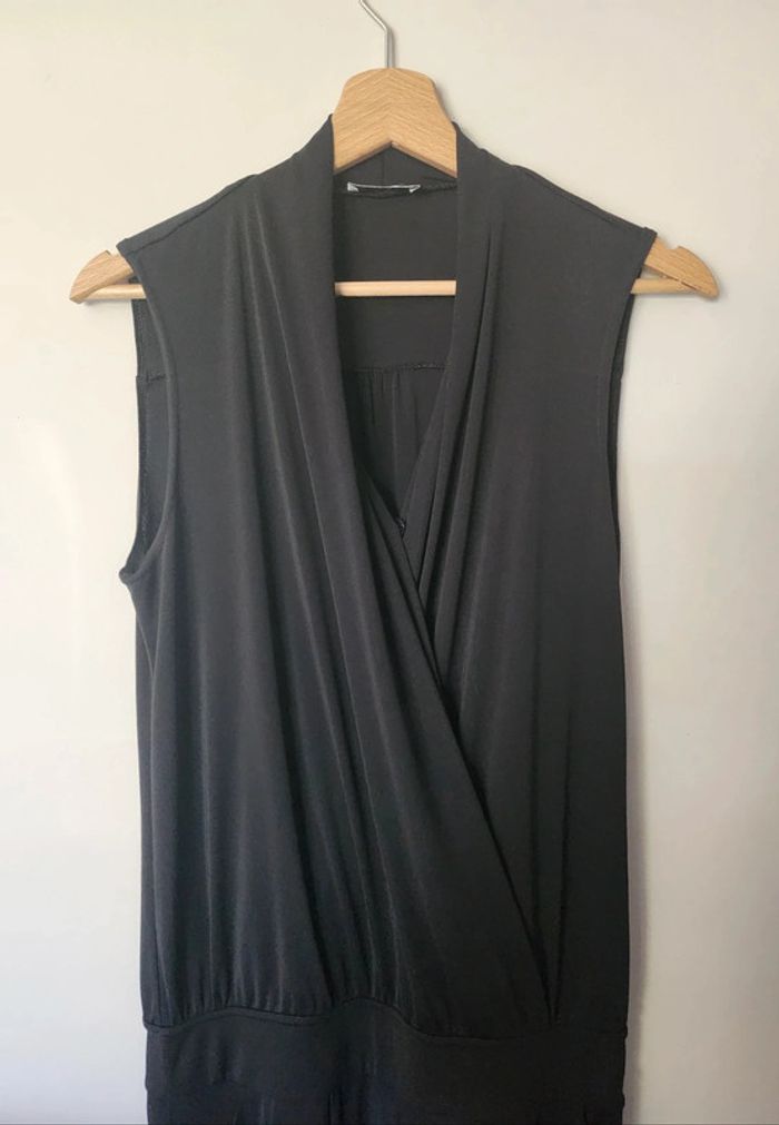 Combi pantalon fluide d'été noire excellent état Taille 38 renatto bene paris - photo numéro 2