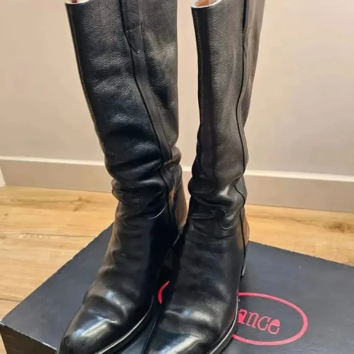 Bottes vintage Free Lance noir 39 - photo numéro 2