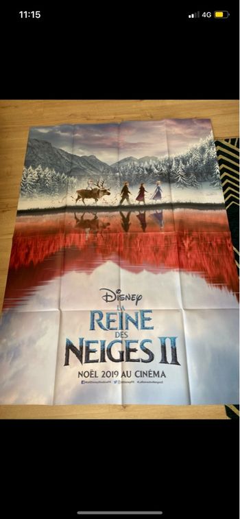 Affiche du film reine des neiges 2