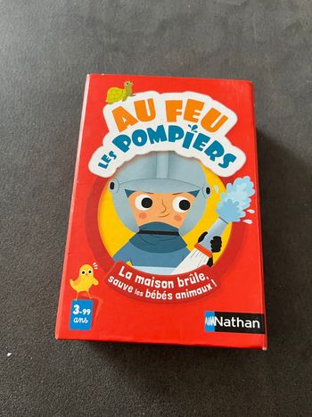 Jeu au feu les pompiers Nathan
