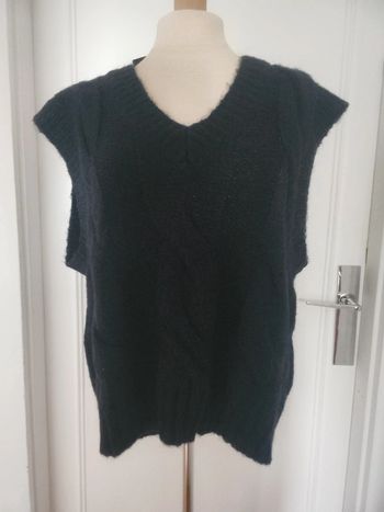 Pull d hiver sans manches