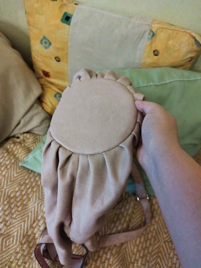 Sac bandoulière rose nœud coquette rond y2k - photo numéro 9
