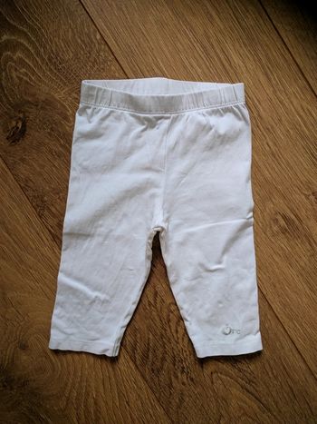 Leggings court blanc ORCHESTRA - 23 mois