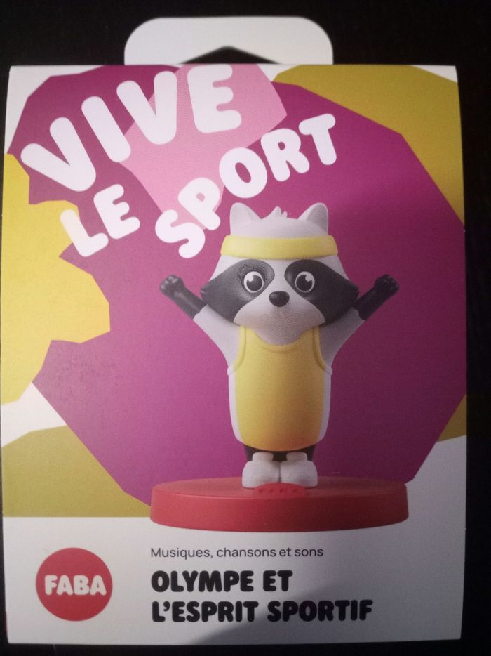 Figurine faba: Olympe et l'esprit sportif
