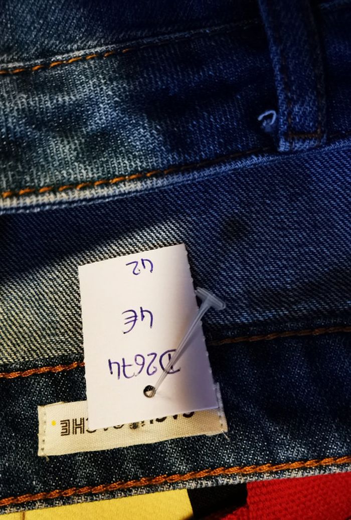 D2674 - jupe en jeans taille 42 - photo numéro 3