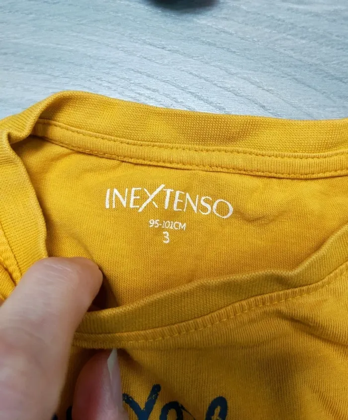 T shirt manches longues moutarde New York 3 ans In extenso - photo numéro 3
