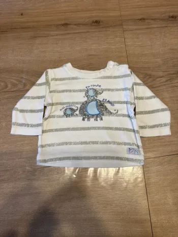 T-shirt manches longues éléphant