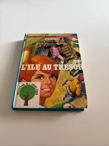 Livre L’île au trésor de Stevenson
