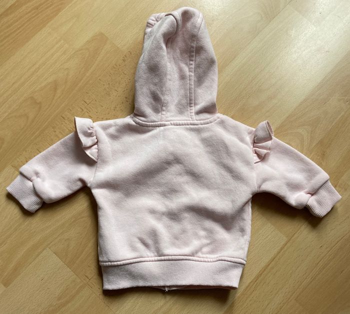 gilet zippé à capuche taille 0/3 mois - photo numéro 2