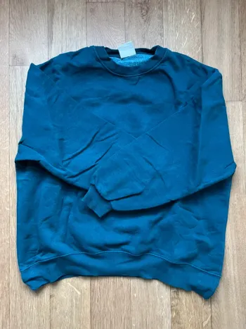 Sweat-shirt Pull & Bear Vert sapin