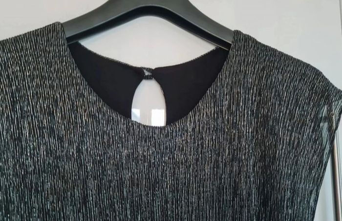 ● Taille M ● Robe argentée + ceinture - photo numéro 2