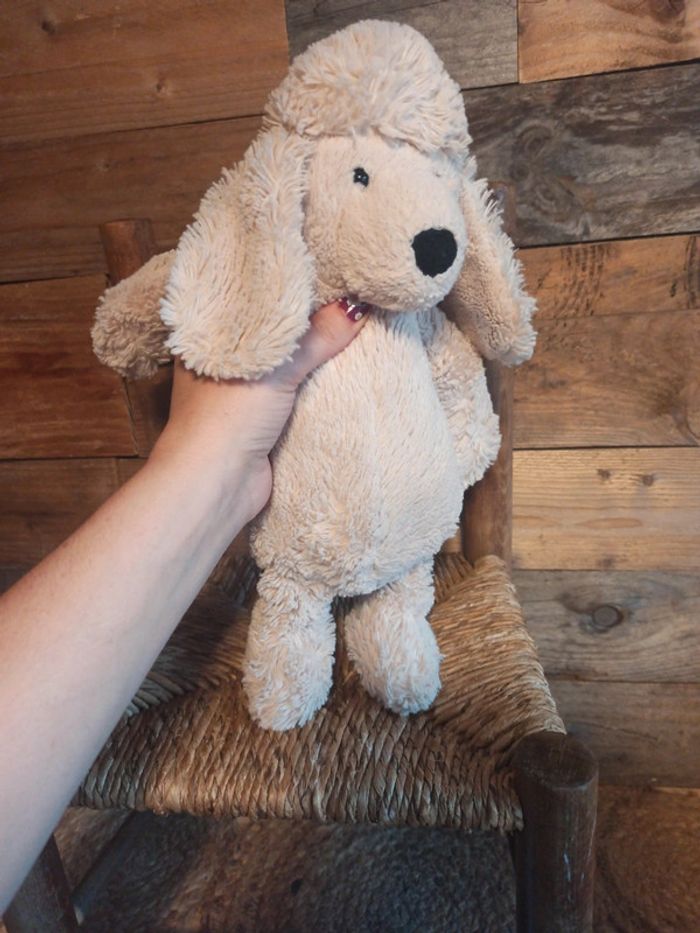 peluche chien Jellycat caniche tbe - photo numéro 3