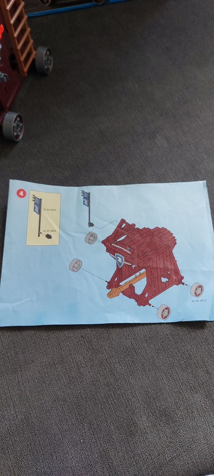 La tour d attaque des Chevaliers playmobil - photo numéro 7