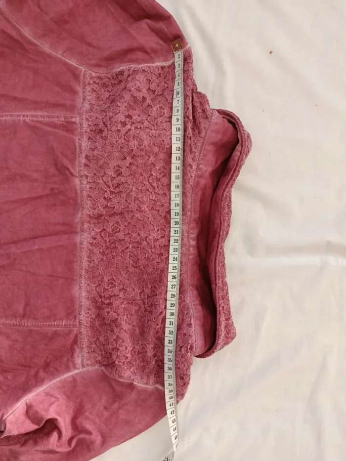 Veste légère effet perfecto mais matière gilet Gina Benotti taille 40. - photo numéro 8