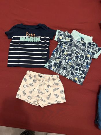Short et t-shirt bébé garçon