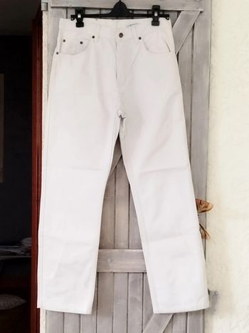 Jean blanc homme -dynam jeans -taille 40