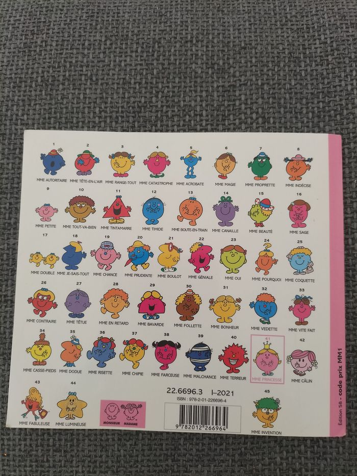 Livre : Mme Princesse - Roger Hargreaves - photo numéro 2
