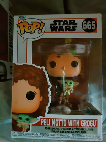 Funko Pop star wars peli Motto with grogu