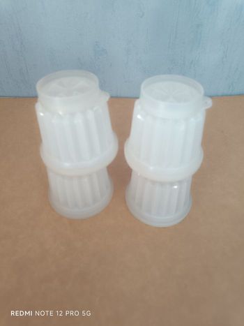 Petits Moules Tupperware individuels à entremets x4