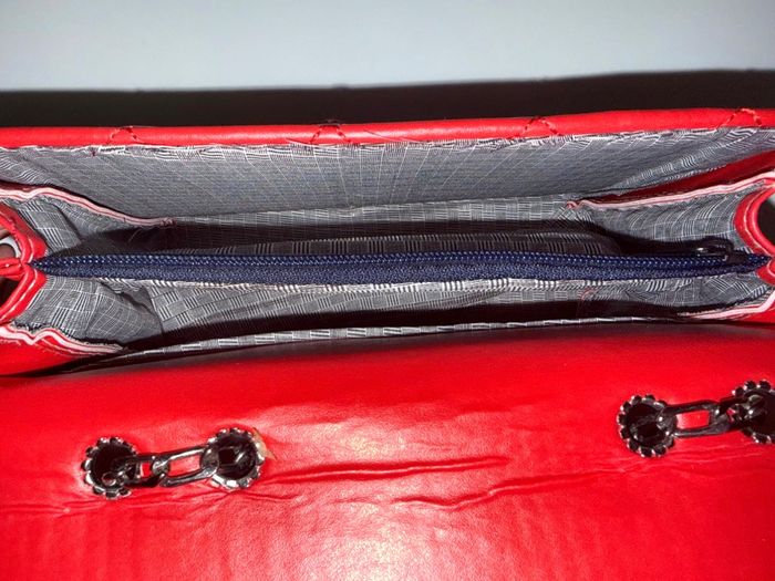 NEUF Sac rouge imitation - photo numéro 3