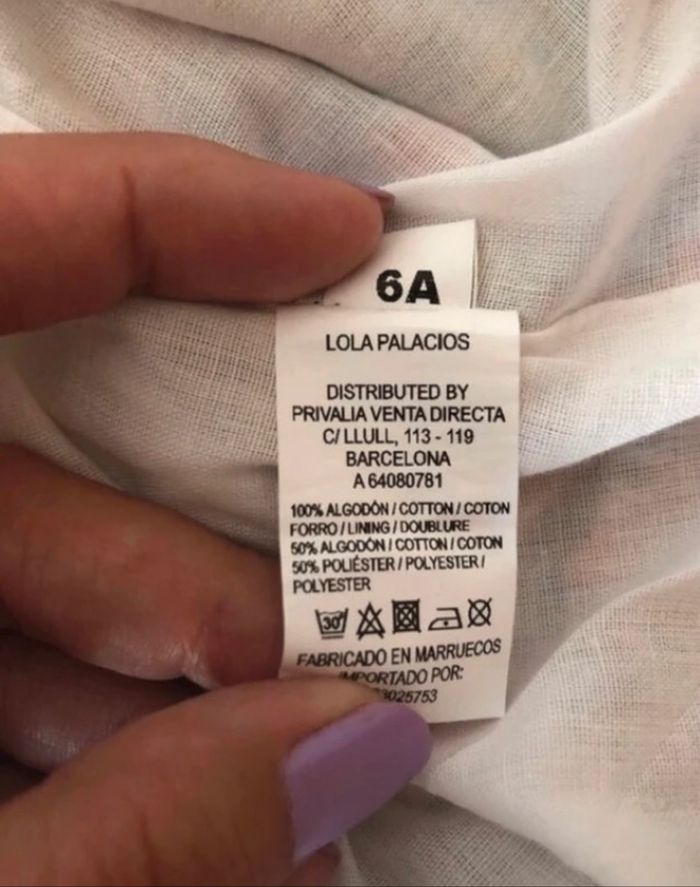 Robe neuve Lola Palacios 6ans - photo numéro 8