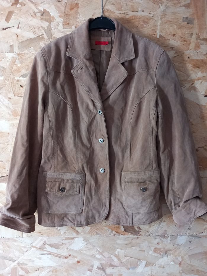 Veste cuir 46 - photo numéro 4