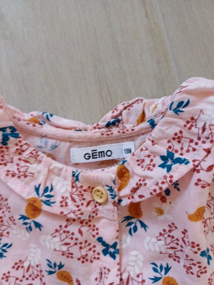 Chemise 18m fleurie - photo numéro 3