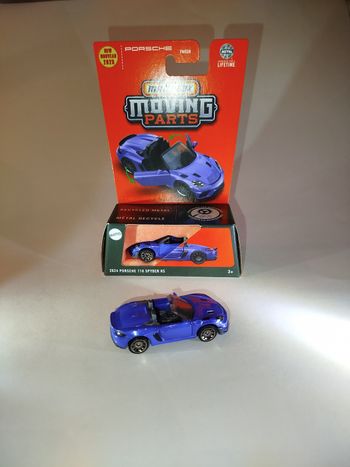 Matchbox 2024 Porsche 718 Spider RS Moving parts 2025