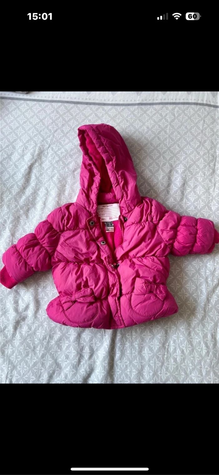 Doudoune fille 3 mois