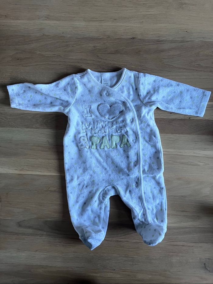 Lot de 6 pyjamas multi-marques 3 mois - photo numéro 4