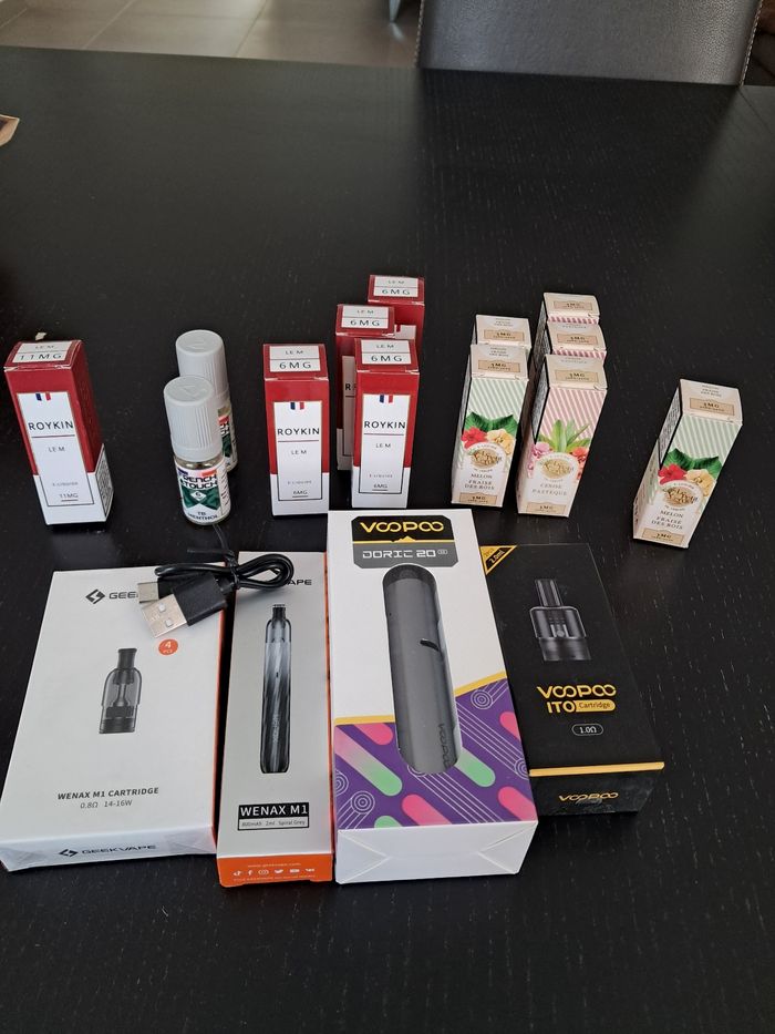 Lot vap + recharges