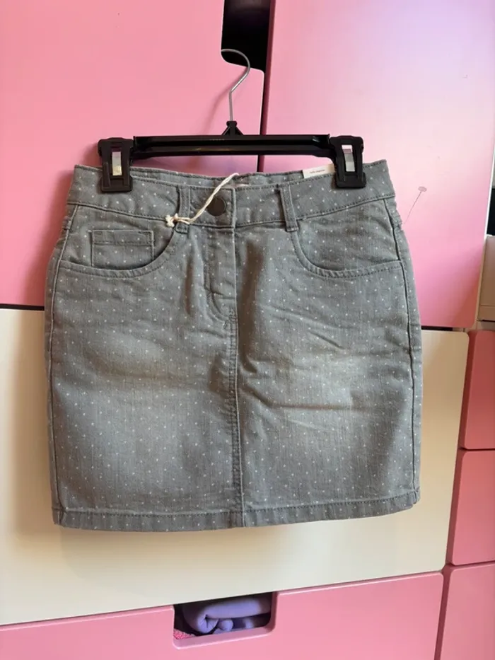 Neuve - jupe en jean DPAM 8 ans - photo numéro 3