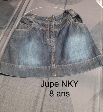 Jupe jeans NKY 8 ans