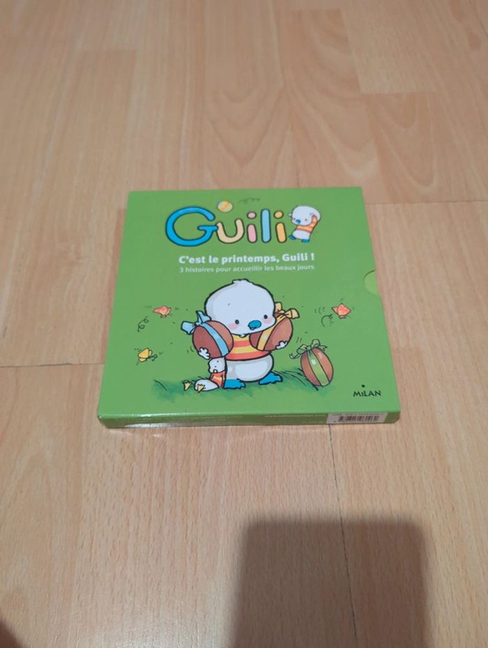 Guili C'est le printemps ! Lot de trois livres avec coffret - photo numéro 2