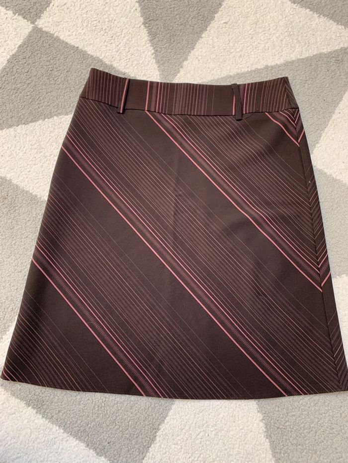 Jupe mi-longue Pourquoi Pas Taille 36 - photo numéro 2