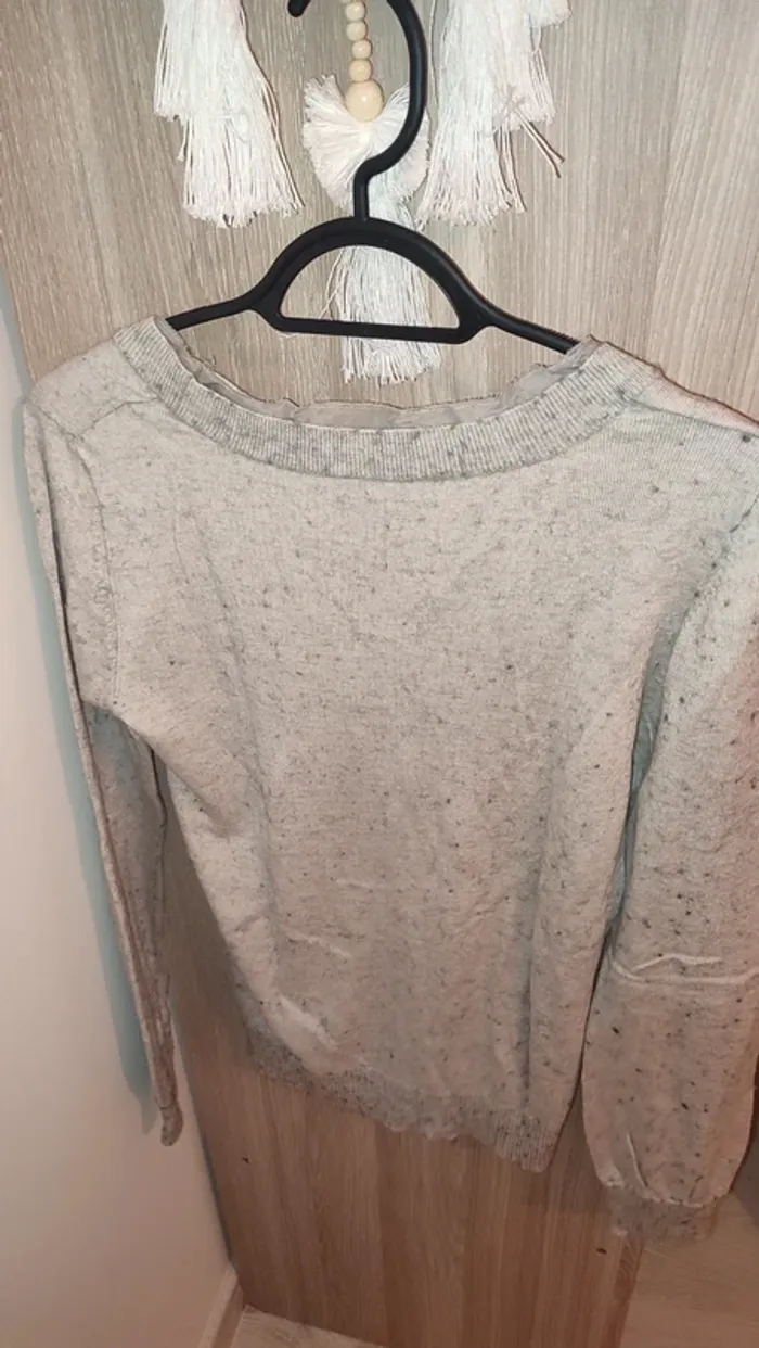 Pull Manoukian gris taille M - photo numéro 2