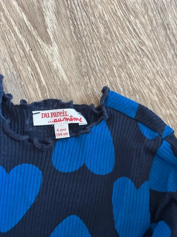 T-shirt 4 ans manches longues - photo numéro 5