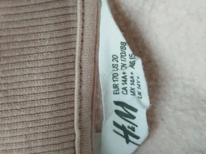 Robe sweat rose et rose gold Harry Potter H&M taille 15 ans - photo numéro 4