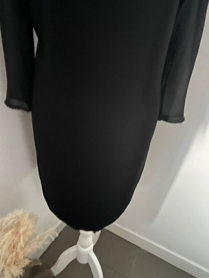 Robe noire déstructurée the Kooples XS comme neuve - photo numéro 3