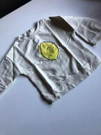 Pull fille citron Vertbaudet