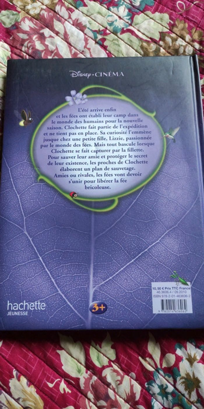 Livre "clochette et l'expédition féérique" - photo numéro 2