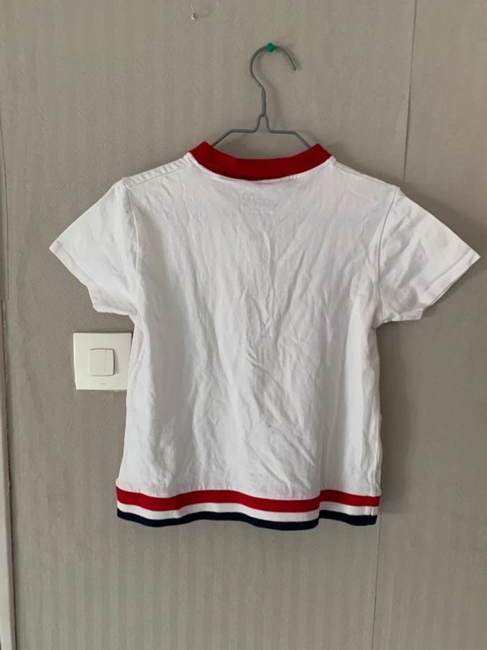 Polo bleu blanc rouge - photo numéro 5