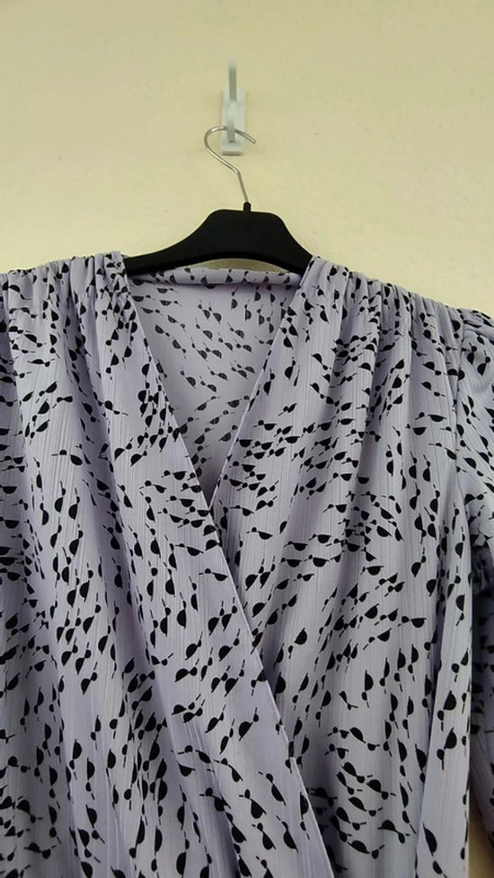 Robe mauve - Made in Italy - taille 44 - photo numéro 4