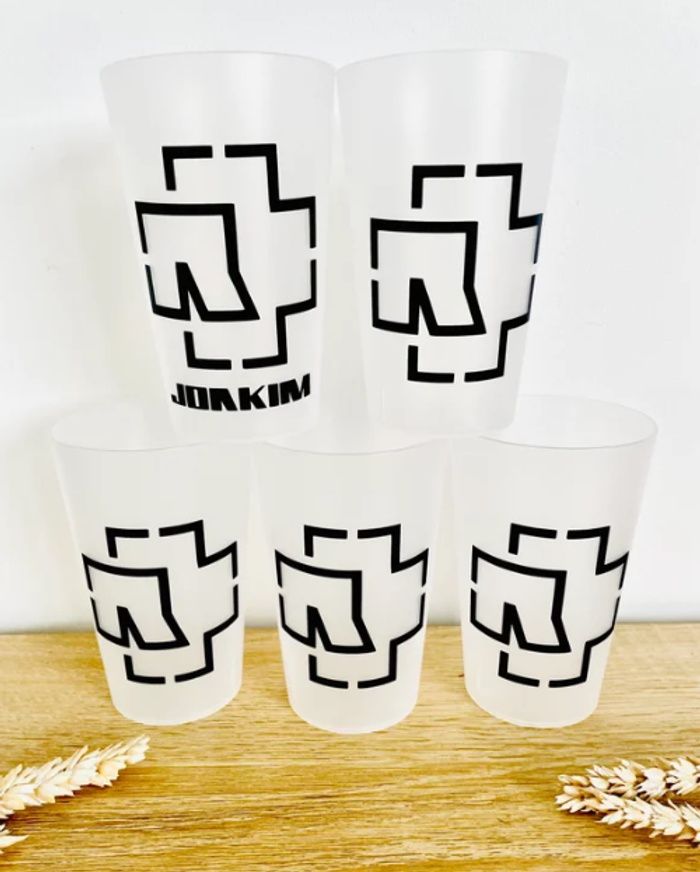 Gobelet personnalisé logo Rammstein