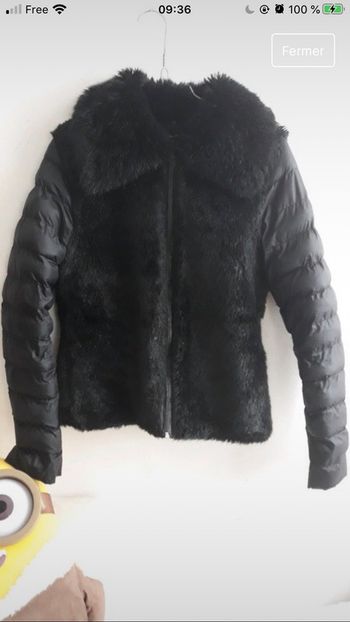 Manteau fausse fourrure