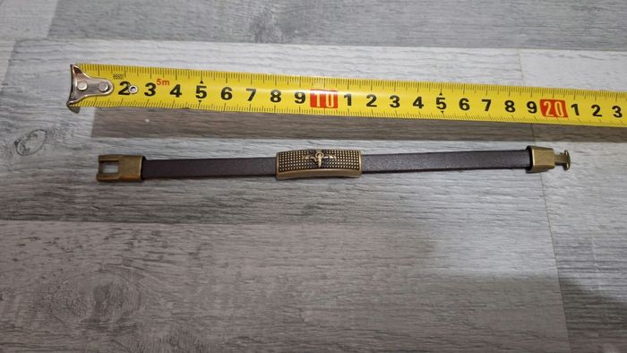 Lot de 6 bracelets vintage avec emblème national et aigle national pour homme 20cms - photo numéro 4