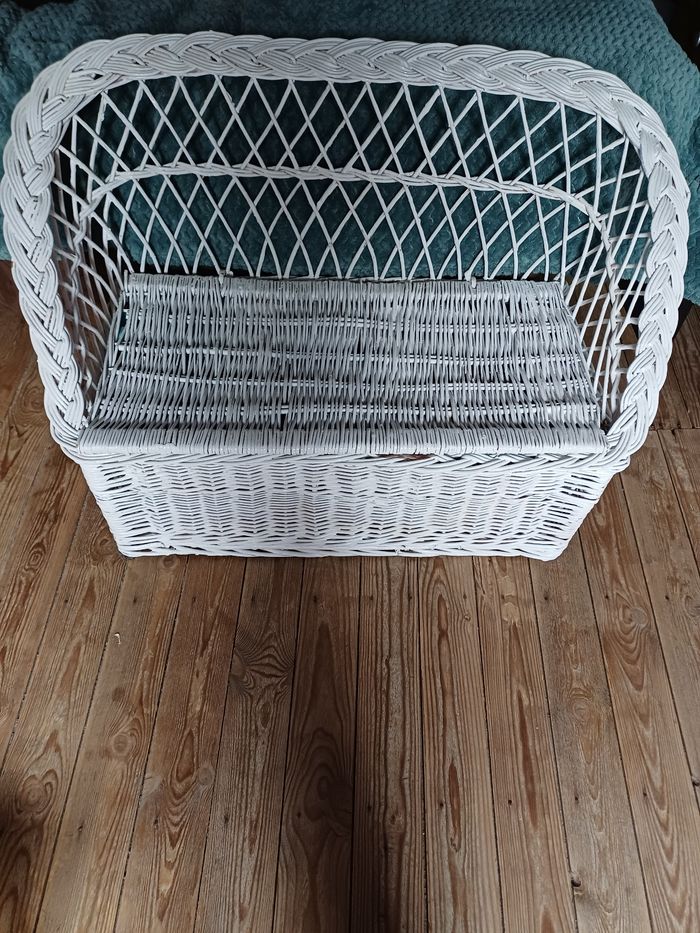 Banc coffre en rotin pas de livraison